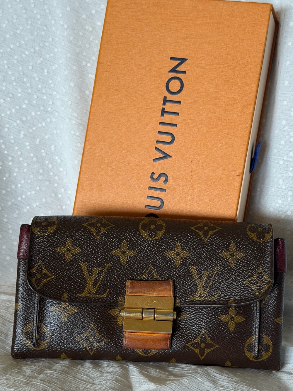 💝Louis Vuitton Monogram Canvas Clutch Wallet M60414